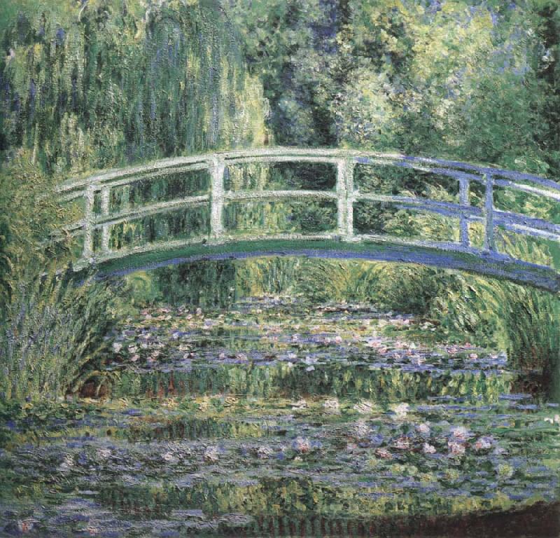 Claude Monet Waterlilies and Japanese Bridge oil painting image